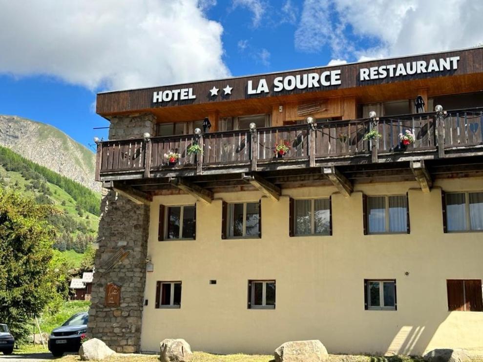 Hotel Restaurant La Source Allos Zewnętrze zdjęcie