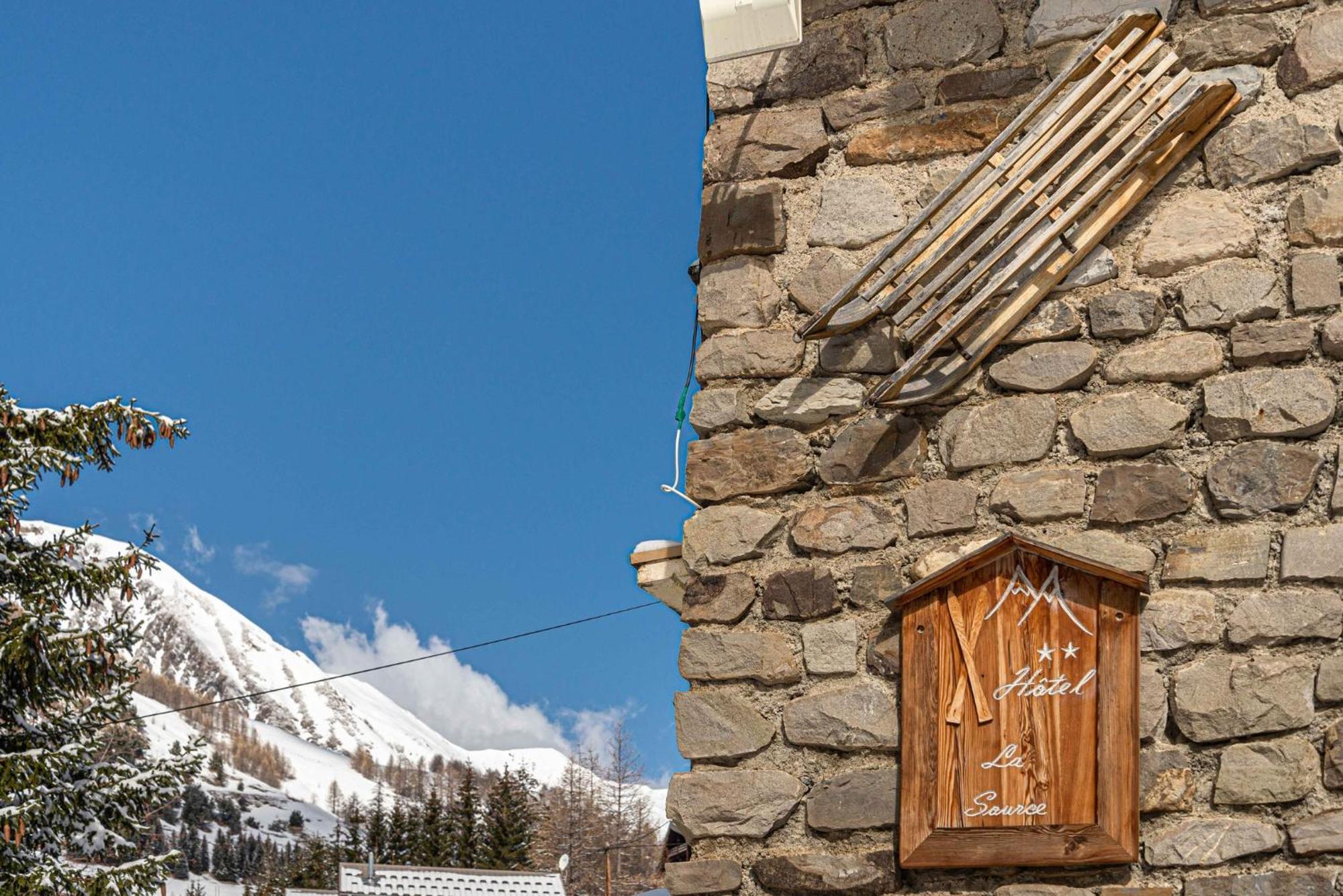 Hotel Restaurant La Source Allos Zewnętrze zdjęcie